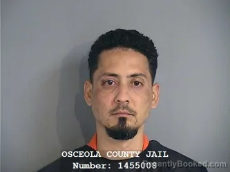 Mugshot of ALVIN GABRIEL TORRES-CRUZ booked in Osceola County, Florida on July 8, 2026
