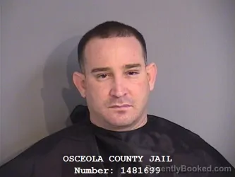Booking photo from Osceola County, Florida