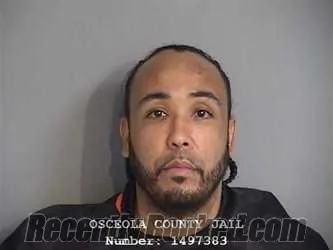 Mugshot of Wyman Rowell Burns booked in Osceola County, Florida on August 14, 2026