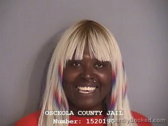 Mugshot of SHANTELL MONEE LYONS booked in Osceola County, Florida on May 1, 2026