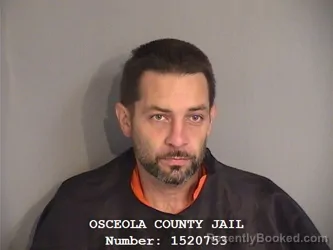 Booking photo from Osceola County, Florida