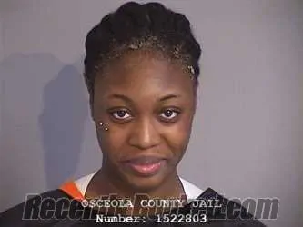 Mugshot of Taneisha Shakayla Queen booked in Osceola County, Florida on August 20, 2026