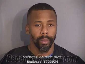 Mugshot of Dan Lionel Watkins booked in Osceola County, Florida on August 18, 2026