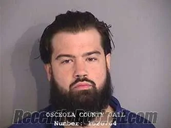 Booking photo from Osceola County, Florida