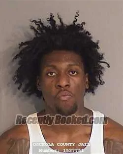 Booking photo from Osceola County, Florida