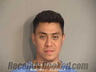 Booking photo from Osceola County, Florida