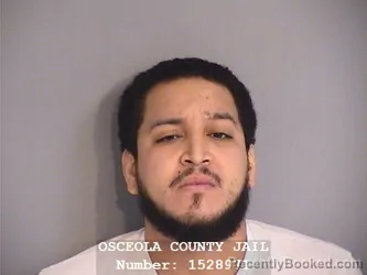 Booking photo from Osceola County, Florida
