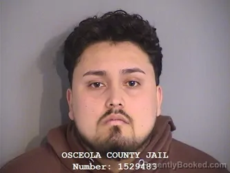 Booking photo from Osceola County, Florida