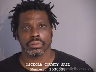 Booking photo from Osceola County, Florida