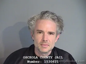 Booking photo from Osceola County, Florida