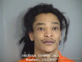 Booking photo from Osceola County, Florida