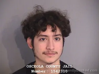 Mugshot of ORLANDO ANTONIO CUAREZMA-MAYORGA booked in Osceola County, Florida on April 8, 2026