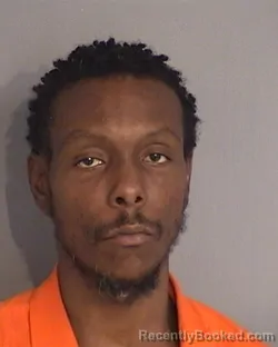Mugshot of JUSTIN AKEEM FEDRICK booked in Osceola County, Florida on May 7, 2026