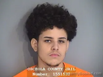 Mugshot of DERECK IVAN DIAZ-PEREZ booked in Osceola County, Florida on May 7, 2026
