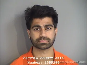 Mugshot of SYED-MUHAMMAD NAJ HASSAN booked in Osceola County, Florida on May 30, 2026