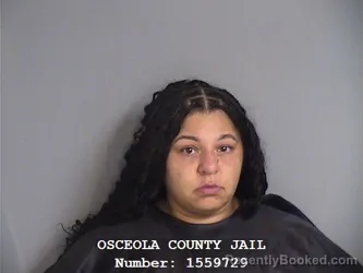 Mugshot of KYLEIGH RACHELE BROWN booked in Osceola County, Florida on June 23, 2026
