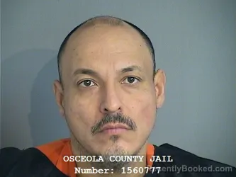 Mugshot of HERNANDO DELCASTILLO booked in Osceola County, Florida on June 29, 2026