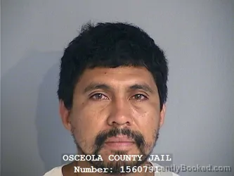 Mugshot of RAFAEL ANTONIO RODRIGUEZ-HERNANDEZ booked in Osceola County, Florida on June 29, 2026