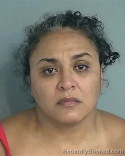 Mugshot of LESLIE NAYOMI VAZQUEZ booked in Osceola County, Florida on July 19, 2026