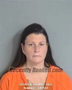 Booking photo from Osceola County, Florida