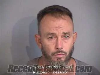 Mugshot of Charles Douglas Napier booked in Osceola County, Florida on September 15, 2026