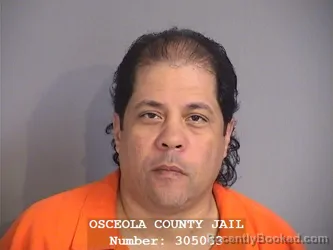 Mugshot of JOSE ANTONIO TORRES-BATIZ booked in Osceola County, Florida on June 28, 2026