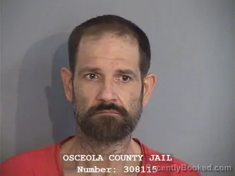 Mugshot of JAMES ANTHONY MOUNTZ booked in Osceola County, Florida on May 1, 2026