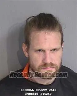 Mugshot of Kenneth Dewayne Ayers booked in Osceola County, Florida on September 30, 2026
