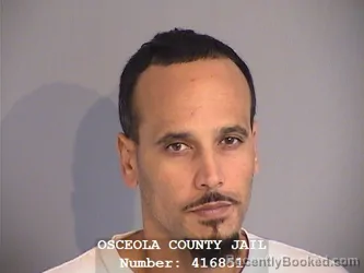 Booking photo from Osceola County, Florida