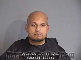 Mugshot of Shahzaib Ahmed Khan booked in Osceola County, Florida on August 3, 2026