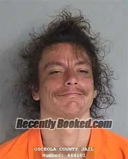 Mugshot of Jeremiah Ray Feliciano booked in Osceola County, Florida on September 18, 2026