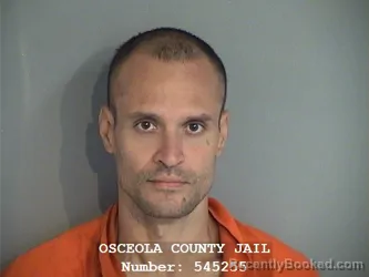 Mugshot of DIEGO ARMANDO DEVOE booked in Osceola County, Florida on May 6, 2026