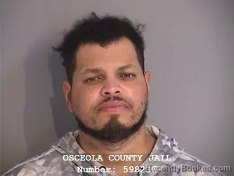 Mugshot of WILFREDO COLON booked in Osceola County, Florida on May 2, 2026
