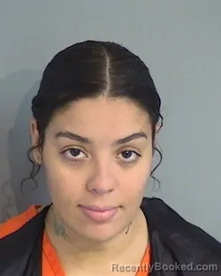 Mugshot of JACINDA CELENA DIAZ booked in Osceola County, Florida on May 13, 2026