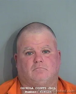 Mugshot of LARRY JOSEPH STPETER booked in Osceola County, Florida on April 24, 2026