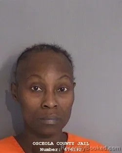 Mugshot of TASHEBA VALLEEN BUCKLES booked in Osceola County, Florida on April 25, 2026