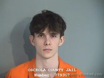 Mugshot of BRAEDON ANTHONY HOUSWORTH booked in Osceola County, Florida on April 4, 2026