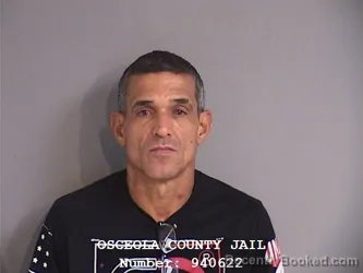 Mugshot of PEDRO ENRIQUE MARTINEZ booked in Osceola County, Florida on June 23, 2026