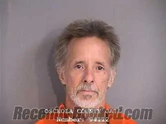 Mugshot of Bruce Don Moore booked in Osceola County, Florida on September 29, 2026
