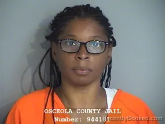 Mugshot of MONICA RENE STREET booked in Osceola County, Florida on April 28, 2026