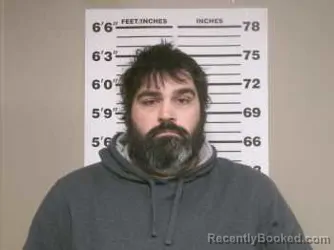 Mugshot of David Edwin Weinmann booked in Doniphan County, Kansas on April 10, 2026