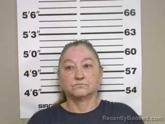 Mugshot of Sabrena Rose Hager booked in Doniphan County, Kansas on April 14, 2026