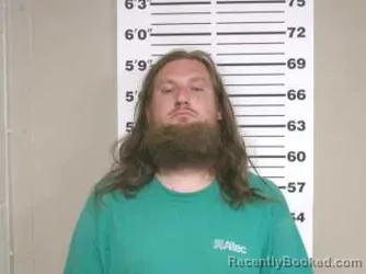 Mugshot of Travis Jacob Mitchell booked in Doniphan County, Kansas on July 10, 2026