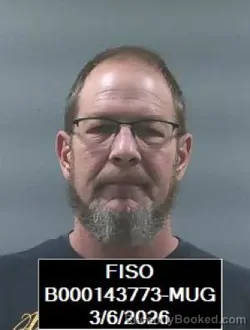 Mugshot of Bradley Jay Garrett booked in Finney County, Kansas on March 6, 2026