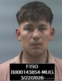 Mugshot of Kevin Pineda-Pichardo booked in Finney County, Kansas on March 22, 2026