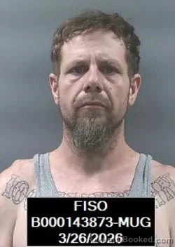 Mugshot of Walter Dean Stagner booked in Finney County, Kansas on March 26, 2026