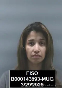 Mugshot of Rosalva Salazar booked in Finney County, Kansas on March 29, 2026