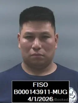 Mugshot of Gabriel Santiago Arroyo booked in Finney County, Kansas on April 1, 2026