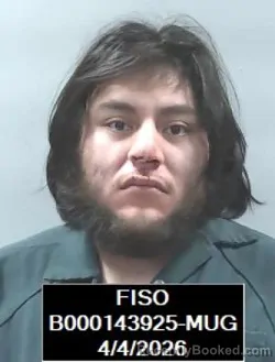 Mugshot of Rafael Mauricio Guardado-Hernandez booked in Finney County, Kansas on April 4, 2026