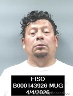 Mugshot of Medardo Cartagena-Henriquez booked in Finney County, Kansas on April 4, 2026